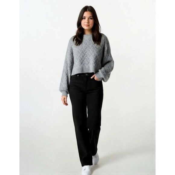 wild fable Sweaters - Wild Fable Women’s Cable Knit Sweater ~ Gray ~ Size: 1X ~ NWT